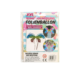 Folieballon Vlinder vleugels regenboog 100 cm