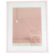 Fotolijst met passe-partout roze 30 x 40 cm