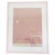 Fotolijst met passe-partout roze 30 x 40 cm