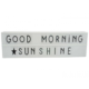 Gusta LED lightbox wit met 92 letters 50 cm