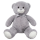 Knuffel beer XXL grijs 150 cm