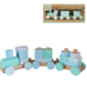 Liebelini houten treinset blauw 40 cm