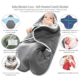 Wallaboo babydeken Coco rood/wit 70 x 90 cm