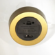 Light & Living tafellamp Ginny LED op batterij roze goud 27 cm