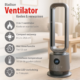 Alpina 2 in 1 torenventilator heater 2000 watt