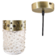 BePureHome hanglamp Sprinkle antiek messingkleurig 20 cm