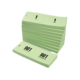 400011 Garderobe tickets groen 11 cm
