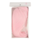 Pruik halflang roze one size