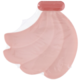 Fruitschaal banaan 27 cm 3 assorti