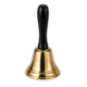 Relaxdays tafelbel goudkleurig 12,5 cm