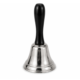 Relaxdays tafelbel zilverkleurig 12,5 cm