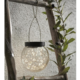 Solar LED lamp outdoor op batterij 12 cm