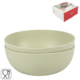 Curver kom grijsgroen 16 cm set van 2