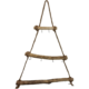 Wanddecoratie kerstboom met haken 70 cm