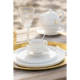 J-LINE espressokopje met schotel 15 cm set van 6