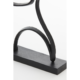 Light & Living beeld Face mat zwart 38 cm