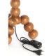 Light & Living tafellamp Veglio EU-stekker bruin 60 cm