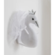 J-Line wanddecoratie Zwaan pluche 46 cm