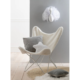 J-Line wanddecoratie Zwaan pluche 46 cm