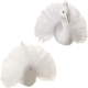J-Line wanddecoratie Zwaan pluche 46 cm