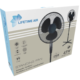 Lifetime Air statiefventilator zwart 125 cm 45 watt