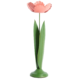 Light & Living theelichthouder Alfori groen roze 41 cm