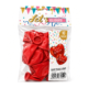 Ballon Heart rood 30 cm 10 stuks