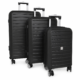 Kofferset Sunset zwart 95/56/27 L set van 3