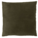 J-line kussen gewoven groen 45 x 45 cm