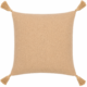 J-Line kussen Bloem beige 43 x 43 cm