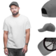 Urban Ace baseball pet donkergrijs one size