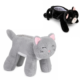 A Tail of Tails katten etui 30 cm 2 assorti