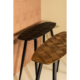 PTMD sidetable Tyano teakhout bruin 120 cm