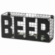 Out of the Blue dopjes verzamelbox Beer zwart 25 cm