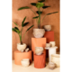 PTMD bloempot Rishell big S bronskleurig 33 cm