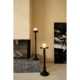 PTMD kaarsenhouder Zival aluminium zwart 78 cm