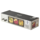 Gusta serveerplateau zwart Dip It 4 delig 23 cm