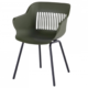 Hartman tuinstoel Jill Rondo black/moss green 78 cm