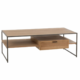 J-Line tv meubel zwart/naturel 120 cm