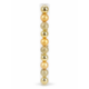 Kerstballen goudkleurig 6 cm set van 10
