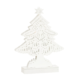 J-Line kerstboom LED op batterij wit 25 cm