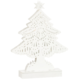 J-Line kerstboom LED op batterij wit 32,5 cm
