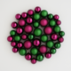 Kerstballen shatterproof Berry 36 stuks