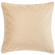 Tiseco kussen Velvet zandkleurig 60 x 60 cm