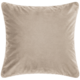 Tiseco kussen Velvet licht taupe 60 x 60 cm