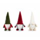 Gnome kerst 28 cm 3 assorti