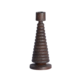 Light & Living kandelaar Almola mangohout donkerbruin 23 cm