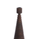 Light & Living kandelaar Almola mangohout donkerbruin 28 cm