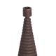 Light & Living kandelaar Almola mangohout donkerbruin 33 cm