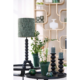 Light & Living tafellamp Veglio EU-stekker naturel 50 cm